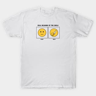 Real Meaning of The Emoji T-Shirt